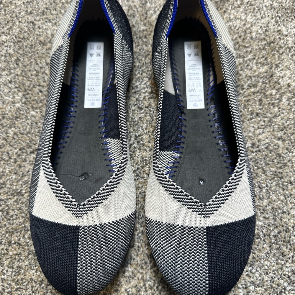 Rothy’s Women's Blue and Gray Flats